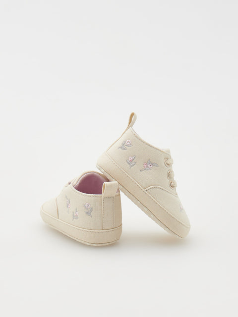 Reserved Baby Girl's Beige Light Weight Sneakers | Reserved In Lebanon