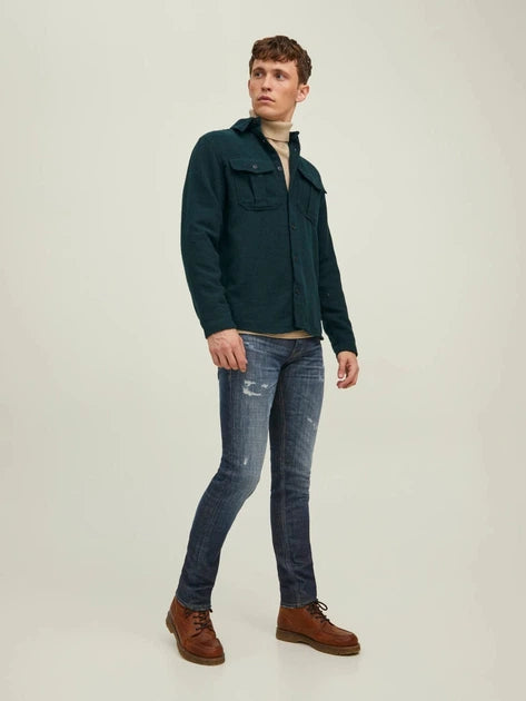 Jack & Jones Men's Dark Blue Skinny Jeans |Jack & Jones In Lebanon