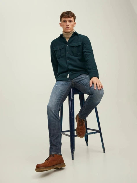 Jack & Jones Men's Dark Blue Skinny Jeans |Jack & Jones In Lebanon