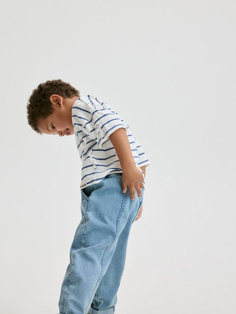 Reserved Baby Boy's Blue Relaxed Fit Jeans | Reserved In Lebanon