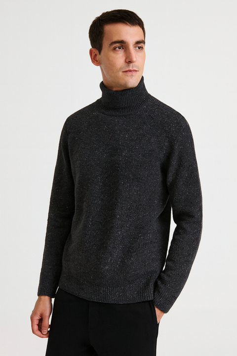 Reserved Men's Grey Golf With Decorative Weaving Sweatshirt | Reserved In Lebanon