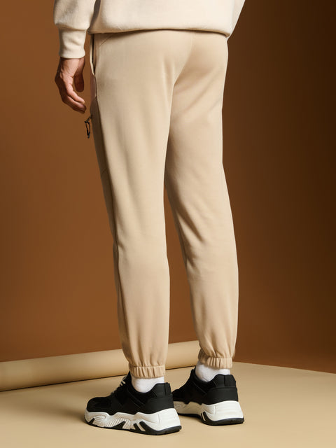 Sinsay Men's Beige Ruched Leg Hem 4 Pockets Sweatpant|Sinsay In Lebanon