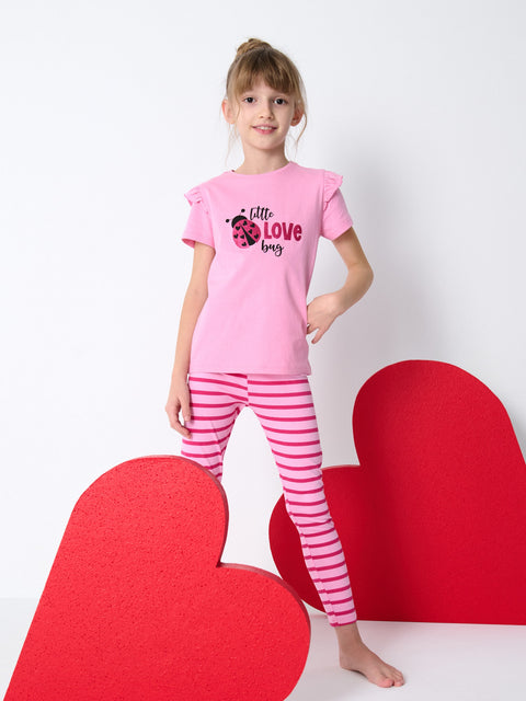 Sinsay Baby Girl's Pink Ladybug Printed T-Shirts 2-Pack | Sinsay In Lebanon