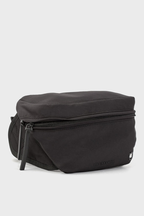 Trussardi Unisex Black Nylon Evin Belt Bag |Trussardi In Lebanon