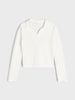 Sinsay Women's White Openwork Detail Sweaters | Sinsay In Lebanon