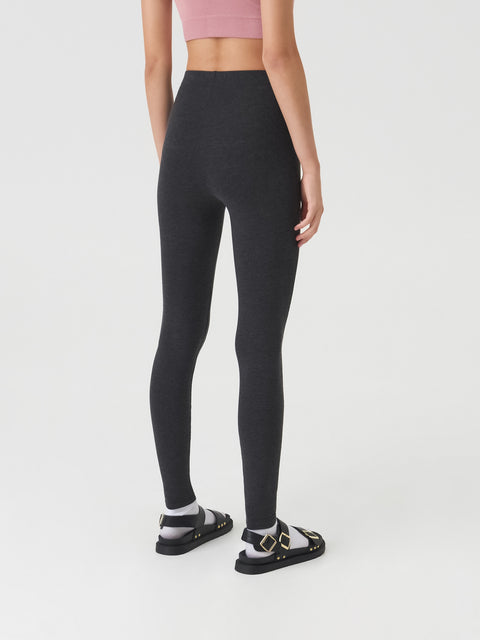 Sinsay Women's Dark Gray Washed Effect Basic Legging|Sinsay In Lebanon