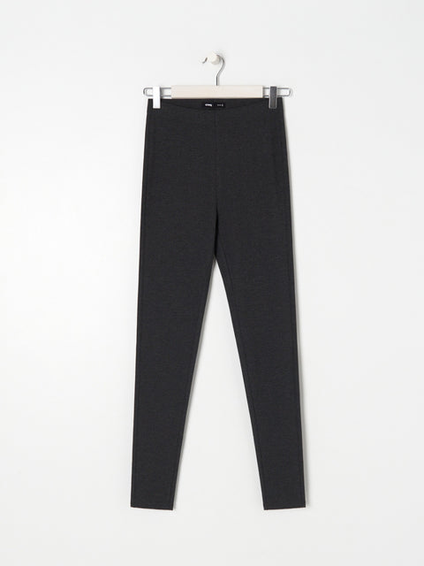 Sinsay Women's Dark Gray Washed Effect Basic Legging|Sinsay In Lebanon