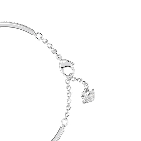 Swarovski Women's Silver Rhodium-Plated Generation Bangle Bracelet | Swarovski In Lebanon