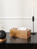Sinsay Brown Wood Tissue Box Cover | Sinsay In Lebanon