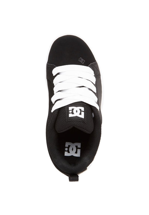 Dc shoes usa Kid's Black/White Court Graffik Sneakers   | Dcshoecousa   in Lebanon