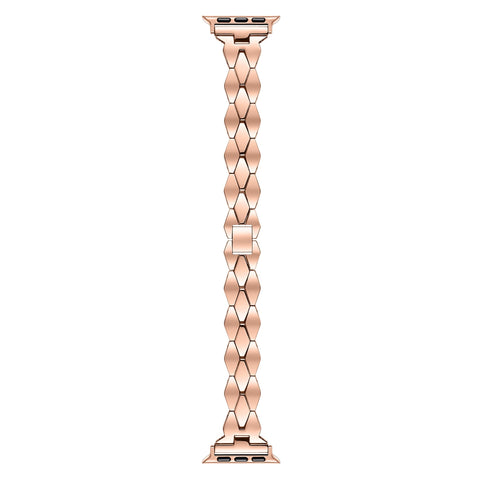 Posh Tech Unisex Rose Gold Ava Stainless Steel Band for Apple Watch |Posh Tech In Lebanon