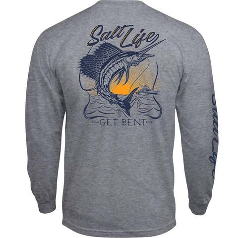 Salt Life Men's Grey Sweatshirt ABF744