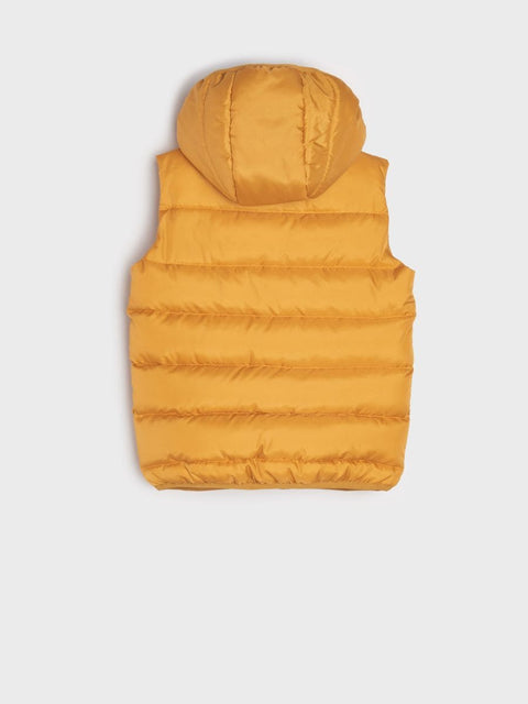 Sinsay Boy's Yellow Quilted Puffer Hooded Vest |Sinsay In Lebanon