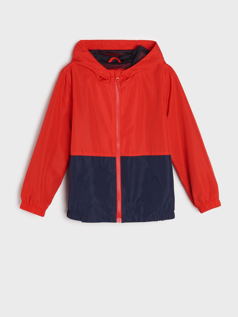 Sinsay Boy's Red Hooded Jacket | Sinsay In Lebanon