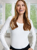 Sinsay women White plain blouse AYA