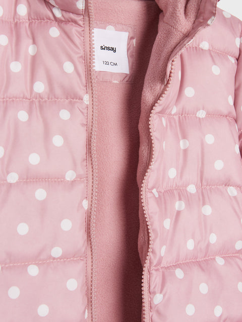 Sinsay Girl's Dusty Rose Insulated Jacket | Sinsay In Lebanon