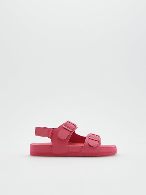 Reserved Women's Pink Sandals With Buckles | Reserved In Lebanon