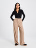 Sinsay Women’s Black Ribbed Long-Sleeve Bodysuit | Sinsay in Lebanon