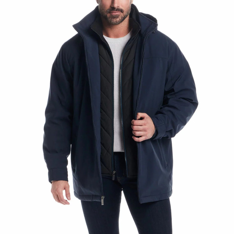 Weatherproof Men's Navy Ultra Tech FlextechJacket