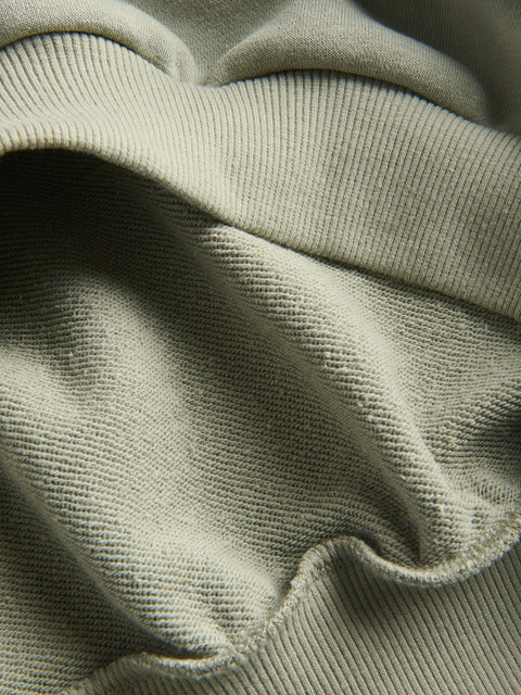 Reserved Girl's Khaki Green Off-The-Shoulder Sweatshirt | Reserved In Lebanon
