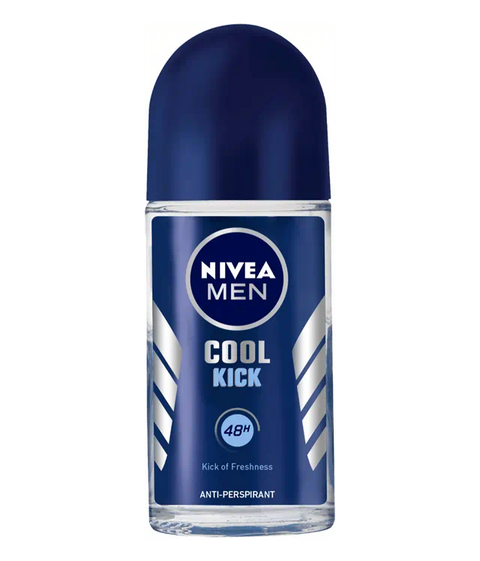 Nivea Men Cool Kick Deodorant For a Kick of Freshness Roll-on 50ml | Nivea In Lebanon