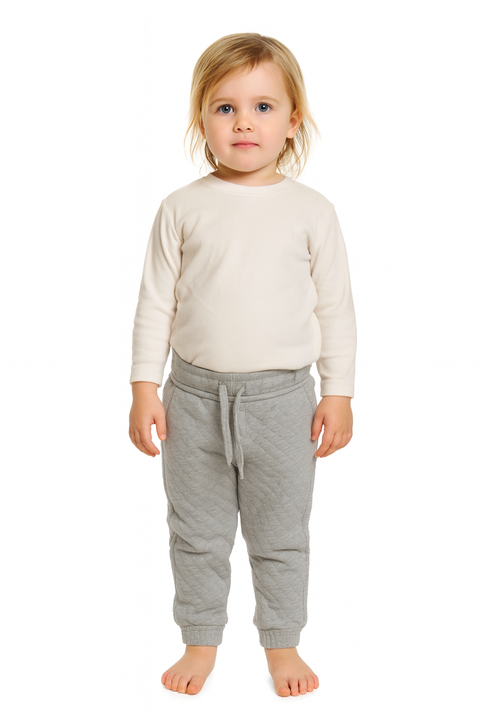 POMPdeLUX Girl's Grey Sweatpants |POMPdeLUX in Lebanon