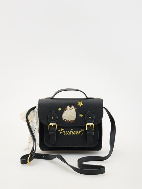 Reserved Girl's Black Pusheen bag | Reserved In Lebanon
