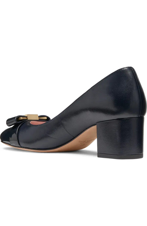 Kate Spade Women's Black Bowdie Cap Toe Heel | Kate Spade In Lebanon