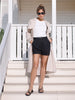 Sinsay Women’s White Ribbed Long-Sleeve Blouse | Sinsay in Lebanon