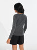 Sinsay Women's Dark Grey Long Sleeve Blouse | Sinsay In Lebanon