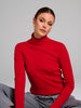 Sinsay Women's Red Turtle Neck Blouse | Sinsay In Lebanon