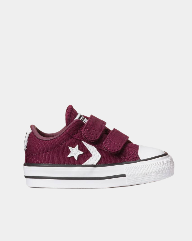 Converse Kid s Burgundy Star Player Easy On Seasonal Color A02595C