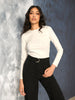 Sinsay Women cream blouse AYA