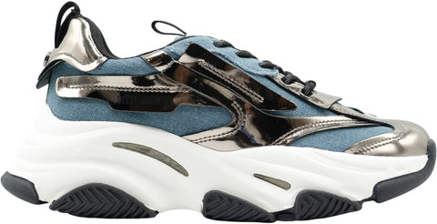 Steve Madden Women's Denim Synthetic Possession-E Sneakers | Steve Madden In Lebanon