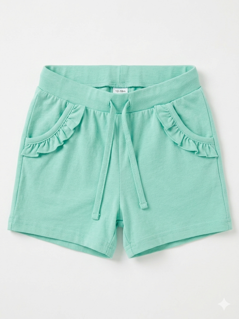 Ativo Baby Girl's Mint Green Short | Ativo In Lebanon