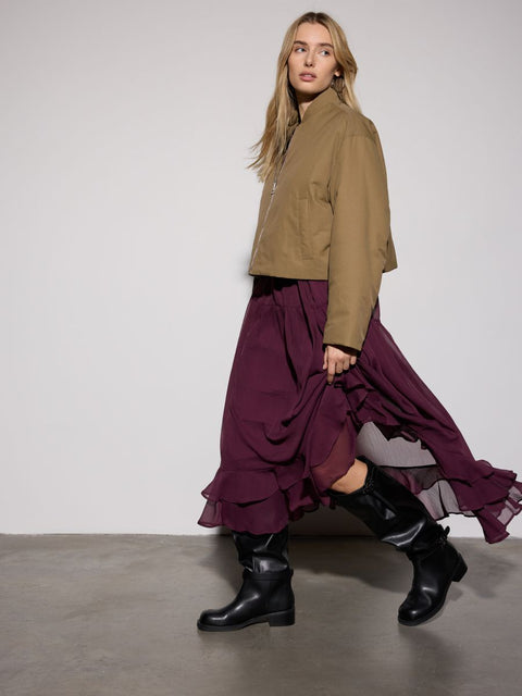 Reserved Women's Black Knee Boots | Reserved In Lebanon