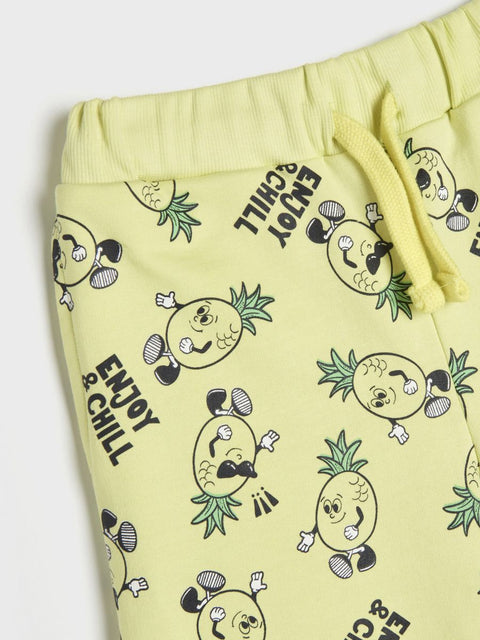 Sinsay Boy's Orange & Yellow Pineapple Printed Pack Of 2 Shorts | Sinsay In Lebanon