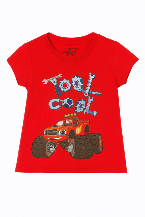 Blaze and the Monster Machines Boy's Red T-Shirt AMZ242