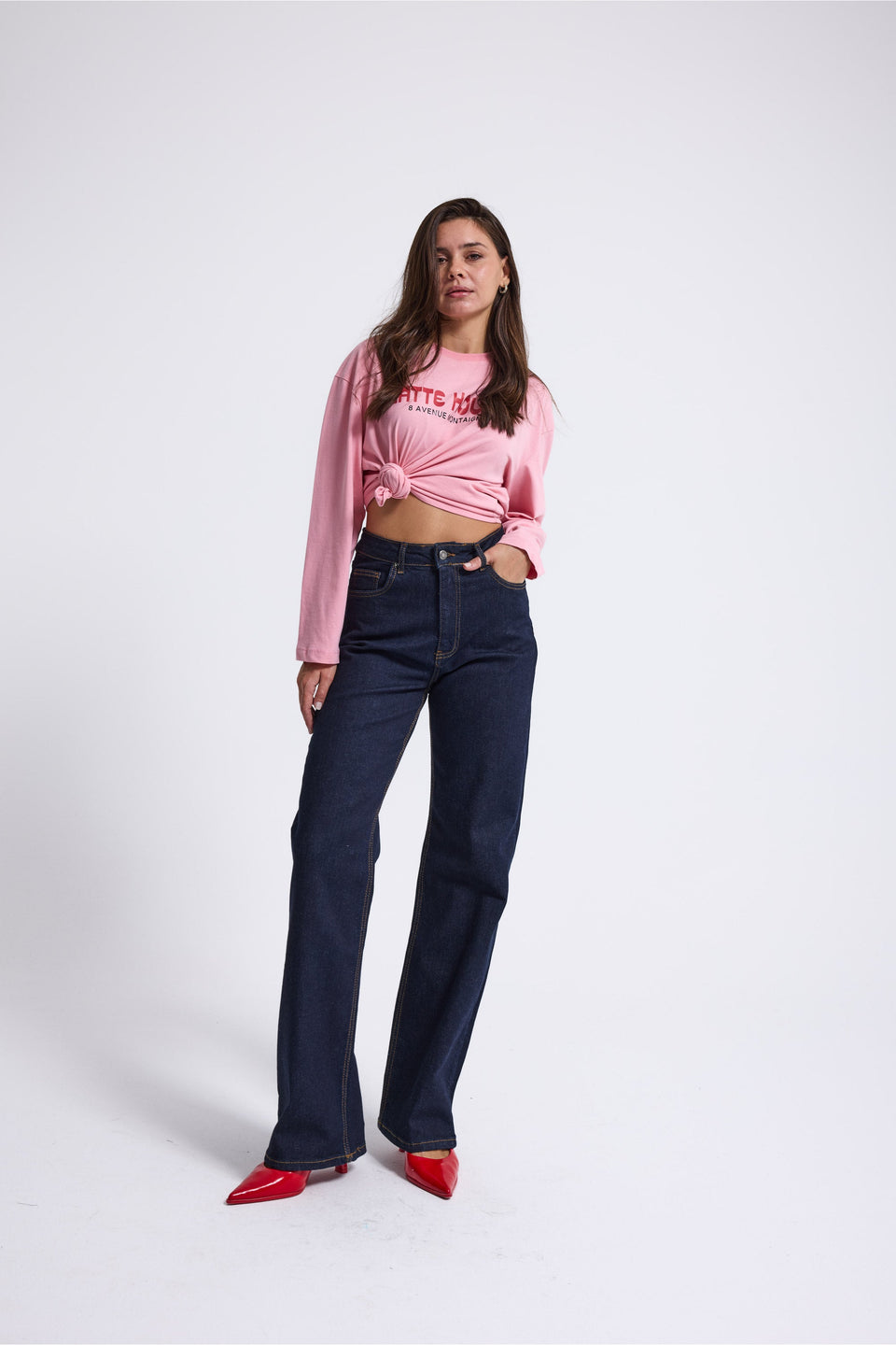 It's Basic Women Indigo Straight Fit Jeans 3933