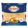 President Processed Cheese Burger Cheddar Slice 200g | President In Lebanon