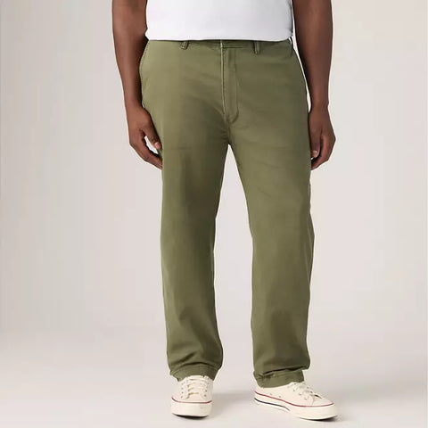 Levi's Men's Green Chino Standard Taper Fit Pants  |  Levi's in Lebanon