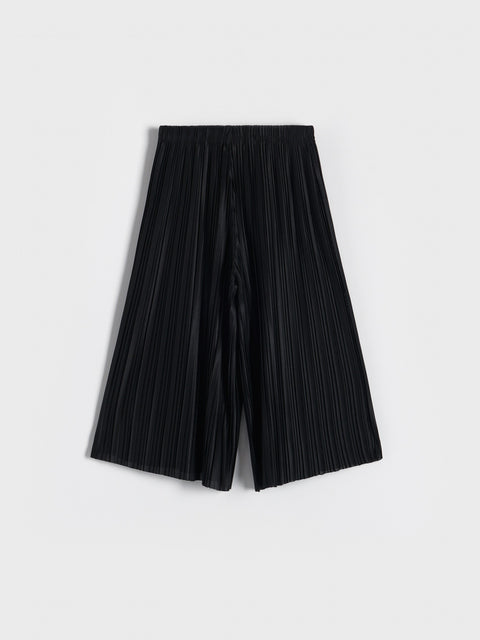 Reserved Girl's Black Pleated Culottes | Reserved In Lebanon