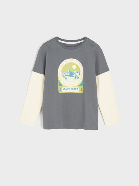 Sinsay Boy's Multicolor Printed Blouse | Sinsay In Lebanon