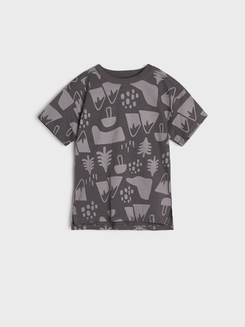 Sinsay Baby Boy's Grey Short-sleeve T-shirt With A Print | Sinsay In Lebanon