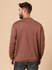 Sinsay Men's Brown Long Sleeves Simply Sweatshirt | Sinsay In Lebanon