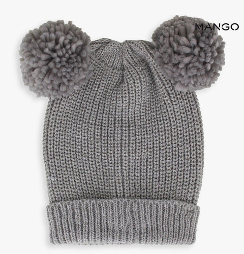 Mango Kids Grey  Beanie | Mango in Lebanon