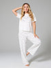 Sinsay Women's White Two Piece Pajamas Set | Sinsay In Lebanon