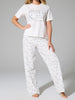 Sinsay Women's White Two Piece Pajamas Set | Sinsay In Lebanon