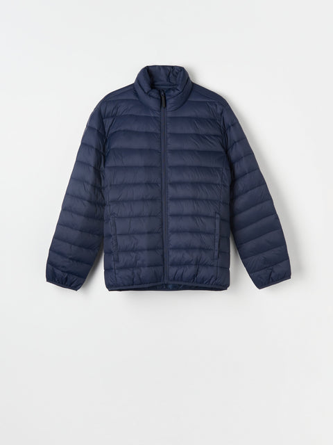 Sinsay Men's Navy Quilted Puffer Jacket | Sinsay In Lebanon
