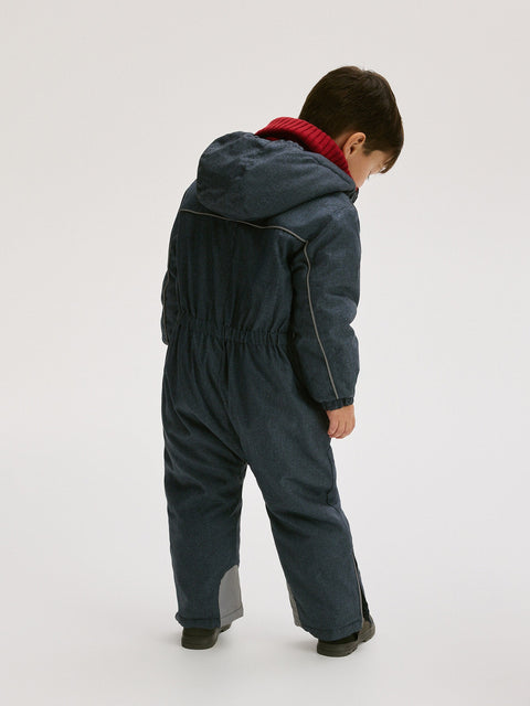 Reserved Boy's Navy Insulated Snowsuit With Hood | Reserved In Lebanon